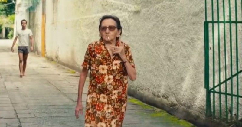 Atriz do RN foi espiar a grava��o de Agente Secreto e hoje � reconhecida mundialmente