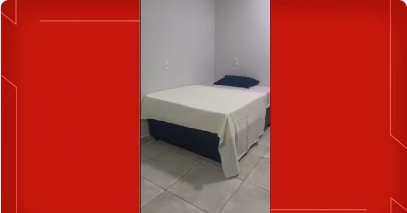 Cela do presidi�rio Bolsonaro na Papudinha tem 54 metros quadrados e �rea externa