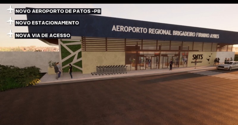 Aeroporto de Patos receber� investimentos do Governo Lula para instala��o de Esta��o Meteorol�gica