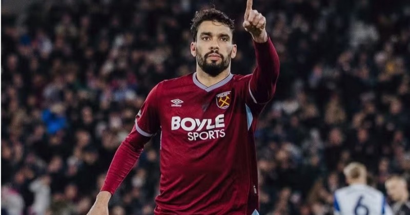 Flamengo oficializa proposta de R$ 249,2 milh�es ao West Ham por Lucas Paquet� 
