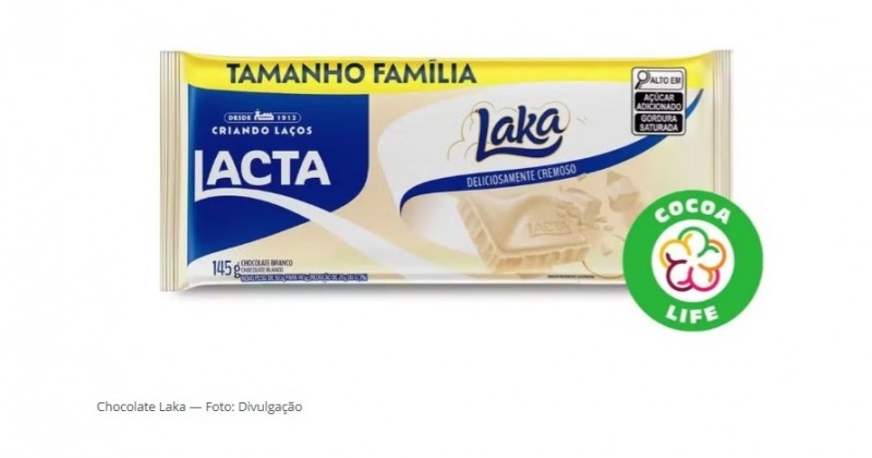 Anvisa determina recolhimento de chocolate Laka por erro na embalagem