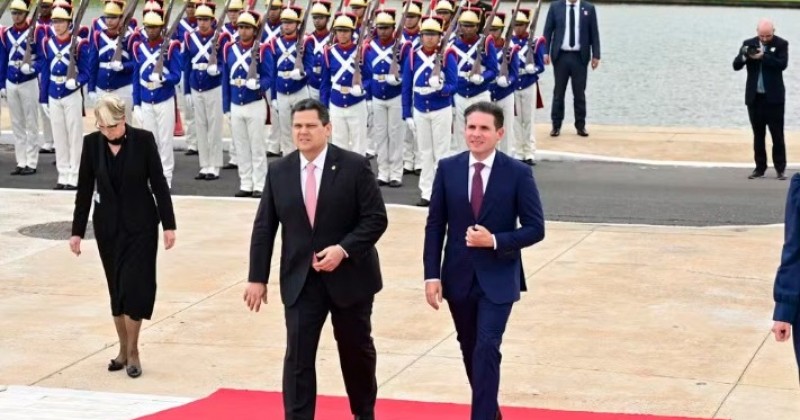 Na abertura do ano legislativo, Hugo Motta defende poder do Congresso de destinar emendas