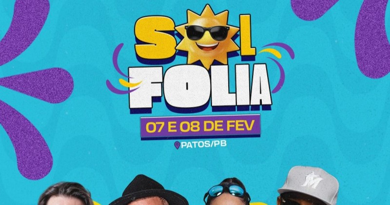 Fim de semana de Sol Folia em Patos com grande expectativa na primeira edi��o