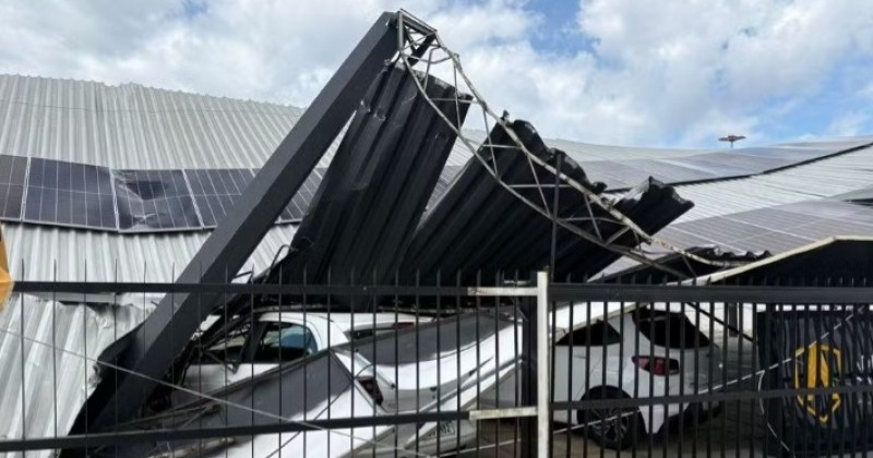 Defesa Civil de Patos registra 14 ocorr�ncias provocadas pelas fortes chuva e ventania