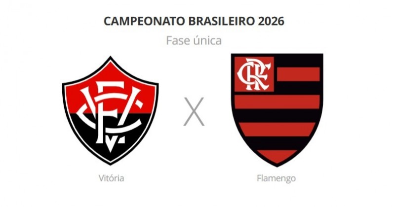 Vit�ria x Flamengo: onde assistir ao vivo, hor�rio e escala��es