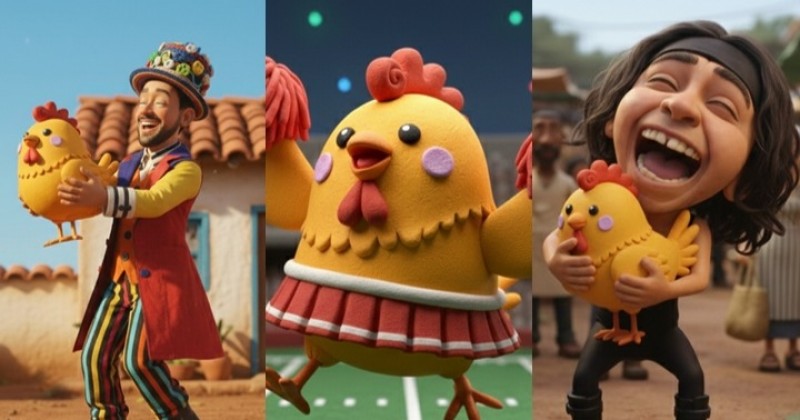 Nova vers�o musical infantil de 'A Galinha Rafinha' resgata hist�ria que marcou Patos 