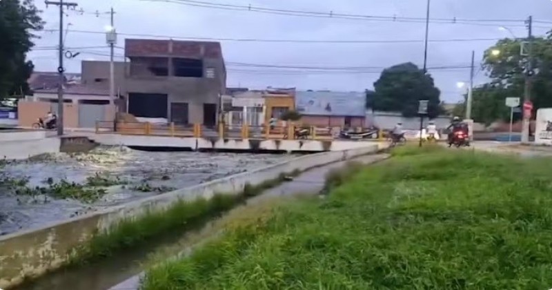 Forte chuva de 113 mil�metros � registrada em Cajazeiras nas �ltimas 24 horas