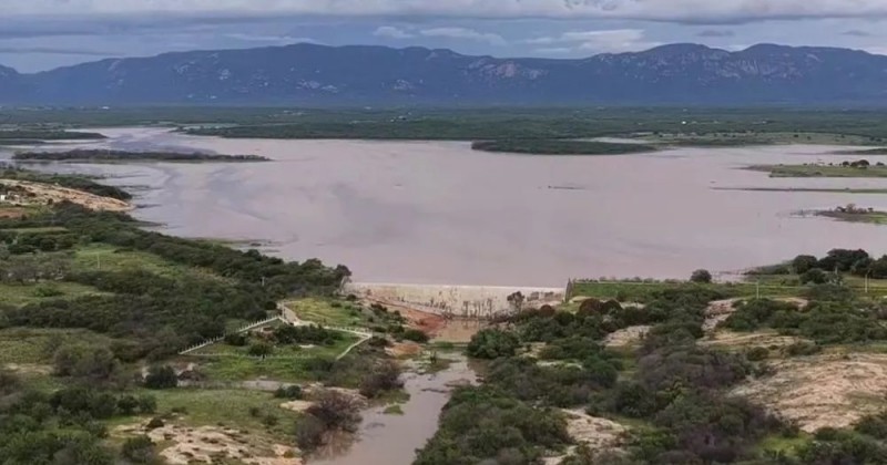 Barragem da Farinha de Patos sobe para 82,55% da capacidade; A�ude Jatob� permanece nos 30% nesta quarta (04)