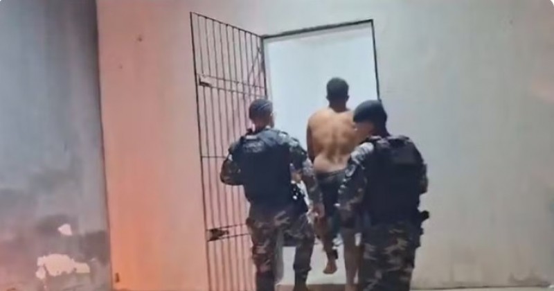 Homem � preso suspeito de tentar matar o irm�o com golpe de foice no Sert�o