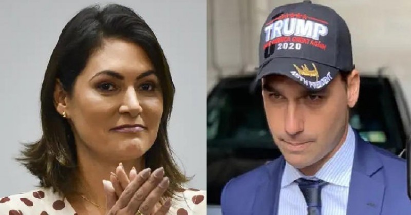 Racha no Cl�: Eduardo Bolsonaro rebate Michelle e bota o dedo na ferida familiar