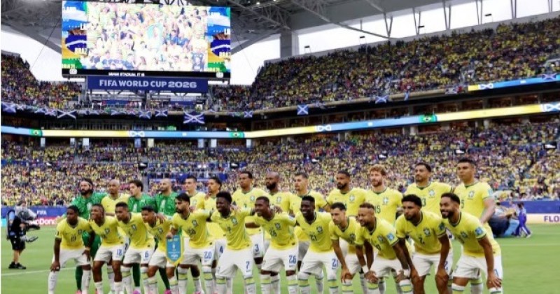 Aprova��o da sele��o brasileira sobe para 75% ap�s vit�rias na fase de grupos