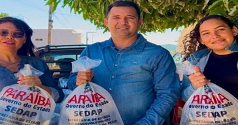 Prefeitura de Matureia distribui 30 mil alevinos e fortalece desenvolvimento sustent�vel 