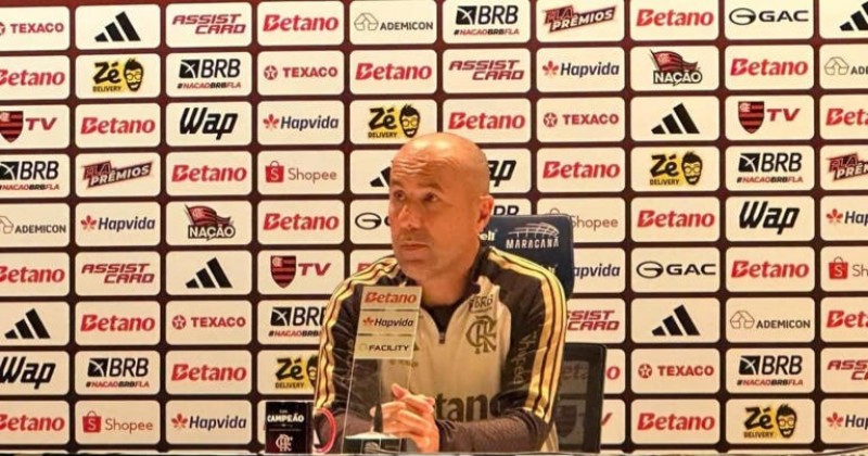 Jardim critica atua��o do Flamengo e reclama de p�nalti n�o marcado contra o S�o Paulo
