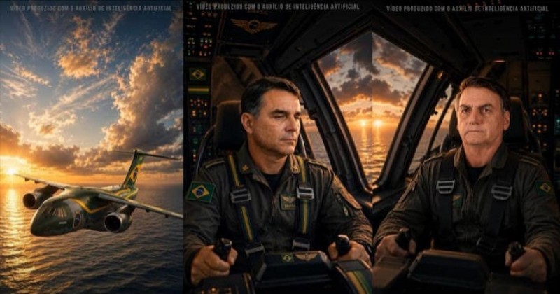 Mendon�a nega remo��o de v�deo de Fl�vio inspirado em 'Top Gun' e gerado por IA