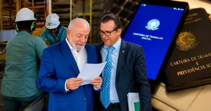 Trabalho formal bomba no governo Lula e cresce 19,1% em mais de tr�s anos