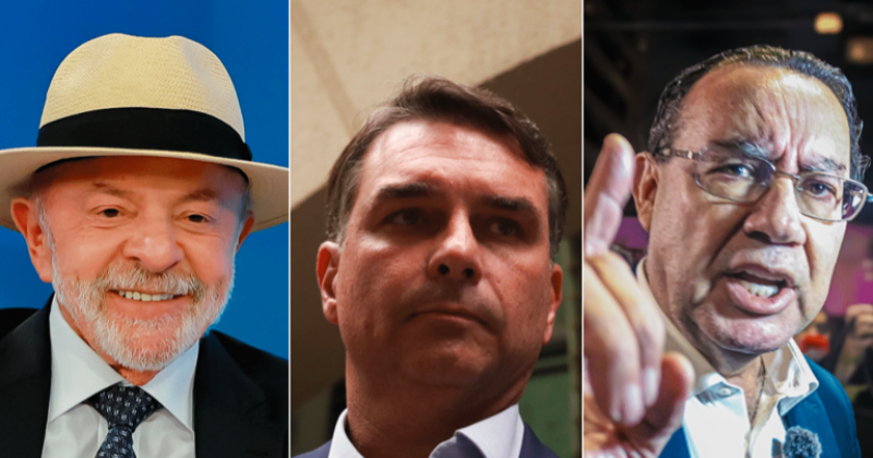 Lula amplia vantagem sobre Fl�vio Bolsonaro no 1� turno; Augusto Cury surpreende e dispara 9 pontos, mostra pesquisa BTG/Nexus