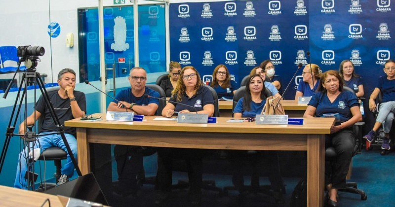 PatosPrev leva a��o itinerante e orienta��es previdenci�rias aos servidores da C�mara Municipal de Patos