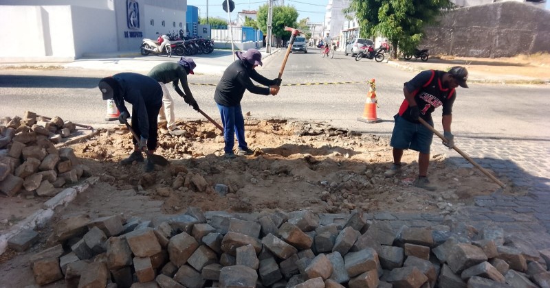 Prefeitura de Patos realiza mutir�o de servi�os em bairros da cidade