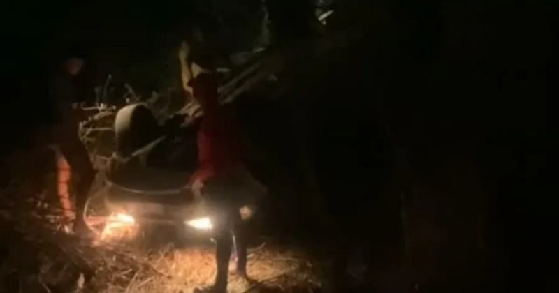Motorista perde controle de ve�culo e provoca grave acidente entre Malta e Vista Serrana