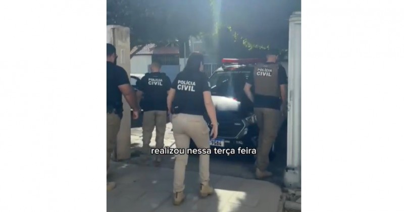Pol�cia Civil prende casal investigado por estupro de vulner�vel em Patos e apreende armas 