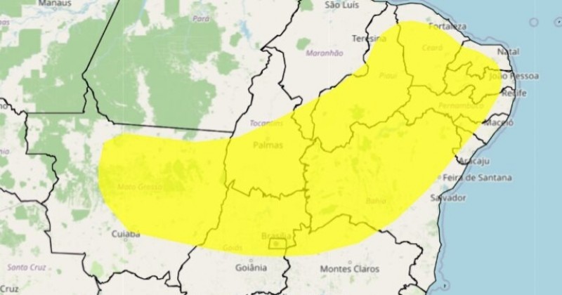 Patos e boa parte do interior da PB t�m mais um dia afetado pelo clima excessivamente seco