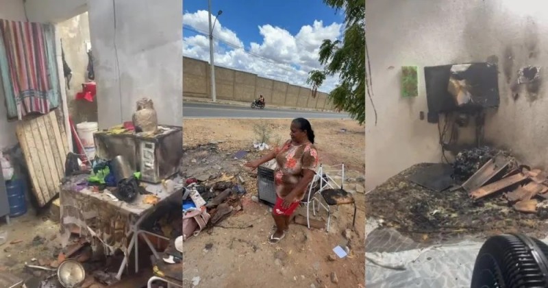 Vazamento de g�s provoca novo inc�ndio em resid�ncia em Patos, e deixa jovem ferido