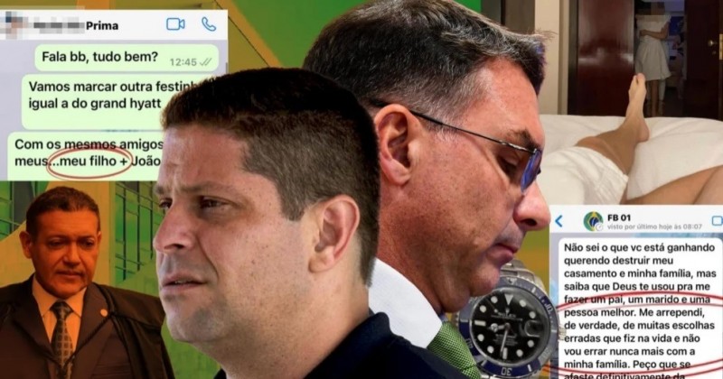 Segredos de Fl�vio Bolsonaro contados pelo ex-s�cio: mulheres, neg�cios, um Rolex de R$ 300 mil e lobby com Kassio