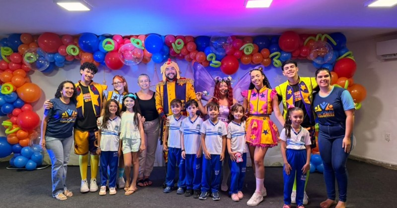 Festival 'O Reino do Faz de Contas' re�ne crian�as em manh� de arte e cultura em Patos
