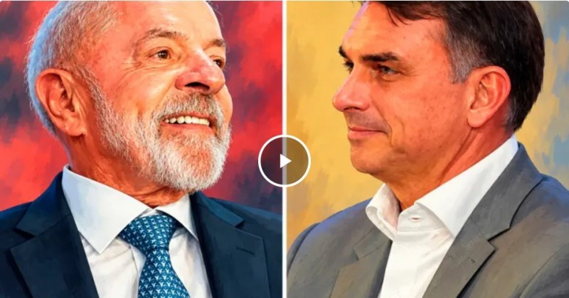Lula tem 51% dos votos v�lidos contra 49% de Fl�vio Bolsonaro, aponta nova pesquisa Vox Brasil