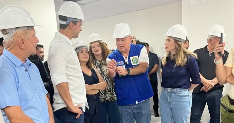 Governador Lucas Ribeiro visita Hospital do Bem e destaca avan�os na assist�ncia oncol�gica no Sert�o
 