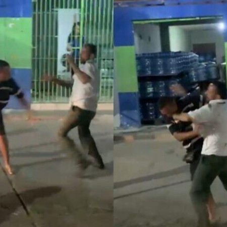 [V�DEO] Briga no tr�nsito entre motociclista e motorista de �nibus � registrada em Jo�o Pessoa