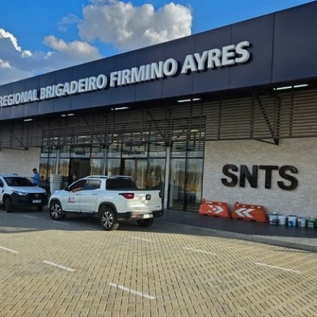 Aeroporto de Patos ser� inaugurado nesta quinta-feira (26); Lula n�o vir�