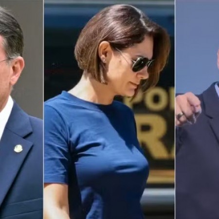 Aliados de Fl�vio Bolsonaro avaliam que Michelle pode tentar resgatar 'plano Tarc�sio'