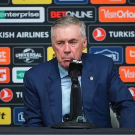 T�cnico Ancelotti diz ter mais d�vidas ap�s vit�ria do Brasil