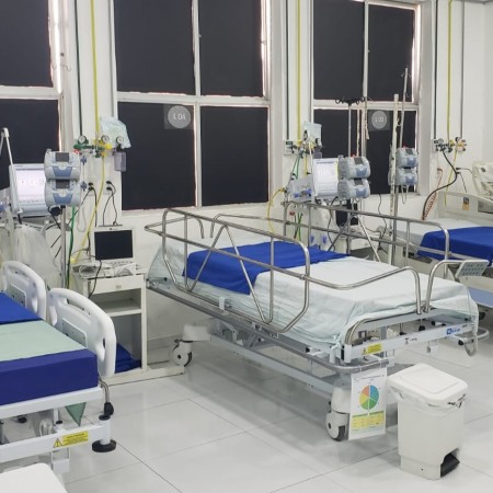 Para�ba registra 80% de ocupa��o em UTIs por s�ndromes respirat�rias