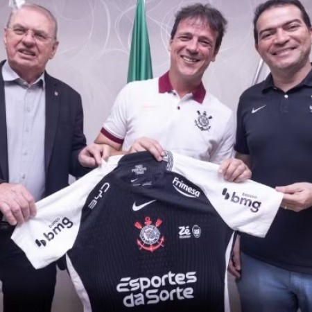 Fernando Diniz � anunciado pelo Corinthians: 'Meu cora��o j� pulsa no mesmo ritmo da Fiel'