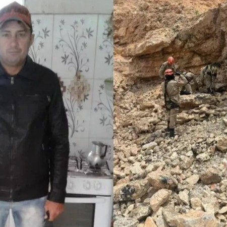 Trabalhador morre soterrado ap�s desabamento em pedreira de S�o Jos� do Sabugi