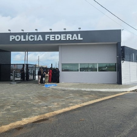 Nova sede da Pol�cia Federal em Patos marca estrat�gia nacional contra o crime organizado, diz ministro da Justi�a