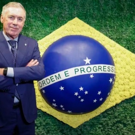 CBF renova contrato do treinador Carlo Ancelotti com a sele��o at� 2030