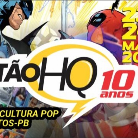 Patos se movimenta neste fim de semana com o Sert�o HQ 2026, com muita cultura pop e quadrinhos 