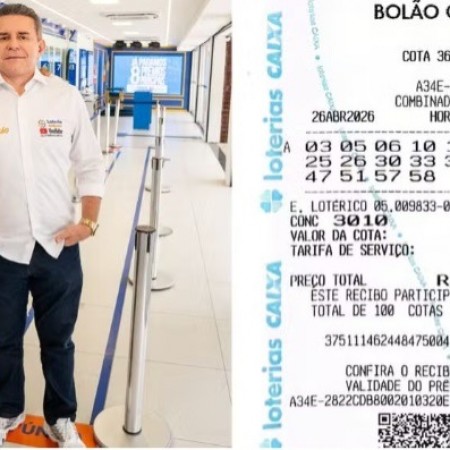 Dono de lot�rica no Cear� � um dos ganhadores de pr�mio de R$ 168 milh�es na Mega-Sena