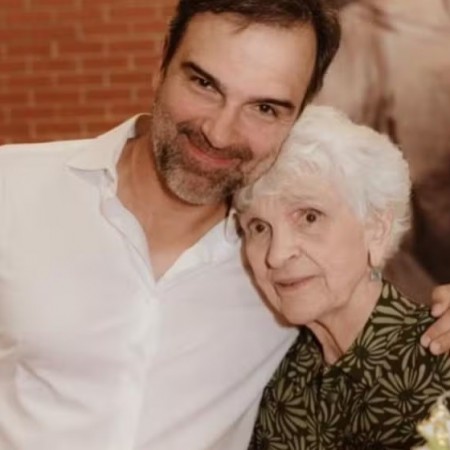 Um m�s ap�s morte do irm�o Oscar, Tadeu Schmidt perde a m�e de 92 anos