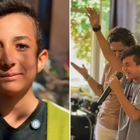 Menino com doena rara inspira com sua f: 'Se Ele no fizer, vai continuar sendo Deus'