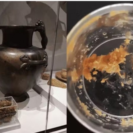 Cientistas descobrem o que havia em jarros de 2,5 mil anos na Itlia