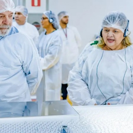 Lula inaugura fbrica de hemoderivados para produzir medicamentos de alto custo, em Goiana