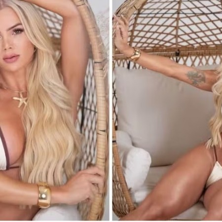 Thalita Zampirolli exibe abdmen definido e revela plano com 40 ovos por dia