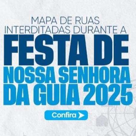 STTrans divulga ruas que ficaro interditadas durante Festa de Nossa Senhora da Guia