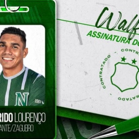 Nacional de Patos anuncia Walfrido como primeiro reforo para o Paraibano 2026