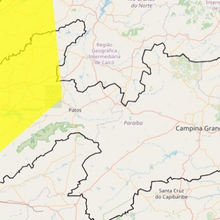 Inmet emite alerta para baixa umidade do ar em Patos e mais de 82 cidades do Serto 
