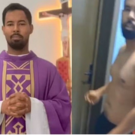 Padre flagrado com mulher: polcia faz operao aps vdeo viralizar